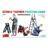 German Tankmen Painting Camo  -  MiniArt (1/35)