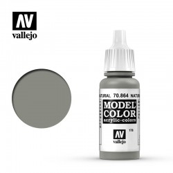 Vallejo Model Color 17ml  -  Natural Steel