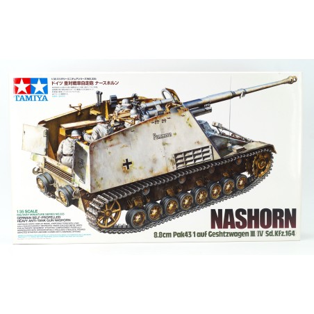 Sd.Kfz.164 Nashorn 8.8cm Pak43/1 auf Geschützwagen III/IV  -  Tamiya (1/35)