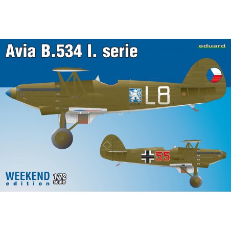 Avia B.534 I. Serie (Weekend Edition)  -  Eduard (1/72)