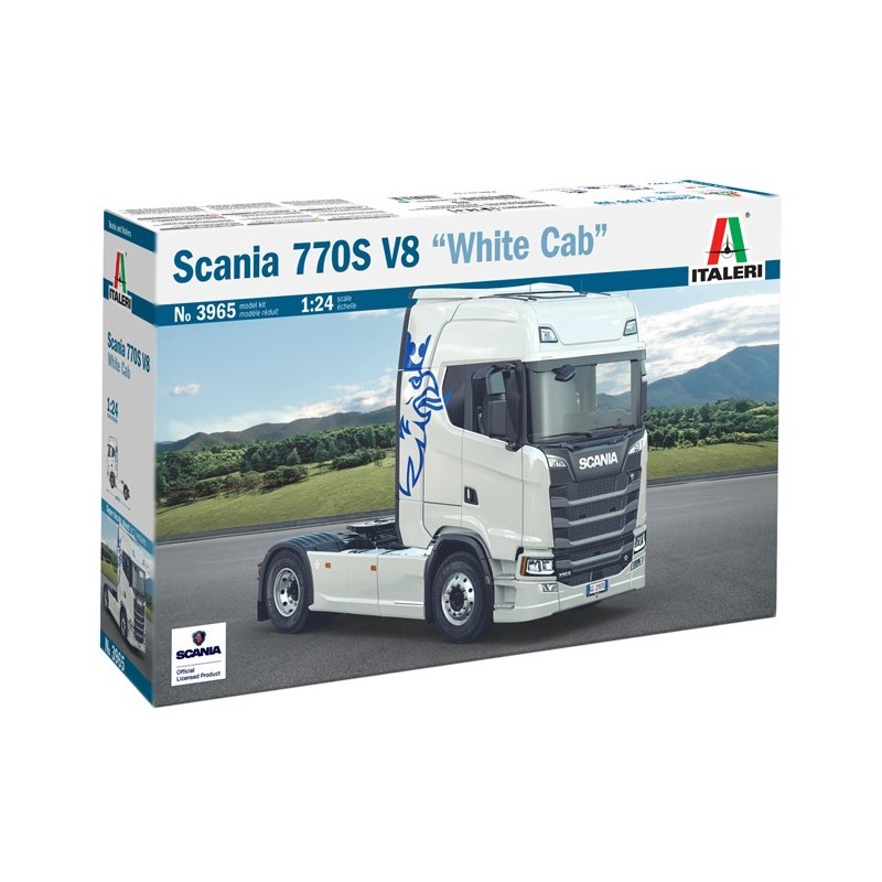 Scania 770S V8 White Cab  -  Italeri (1/24)