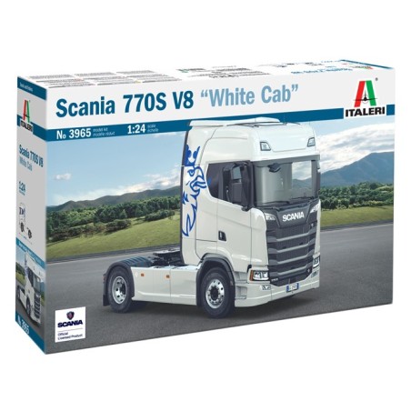 Scania 770S V8 White Cab  -  Italeri (1/24)