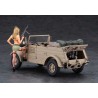 Pkw.K1 Kübelwagen Type 82 (Balloon Tire) w/Blonde Girl's Figure  -  Hasegawa (1/24)