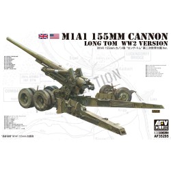M1A1 155mm Cannon "Long Tom" WWII version  -  AFV Club (1/35)