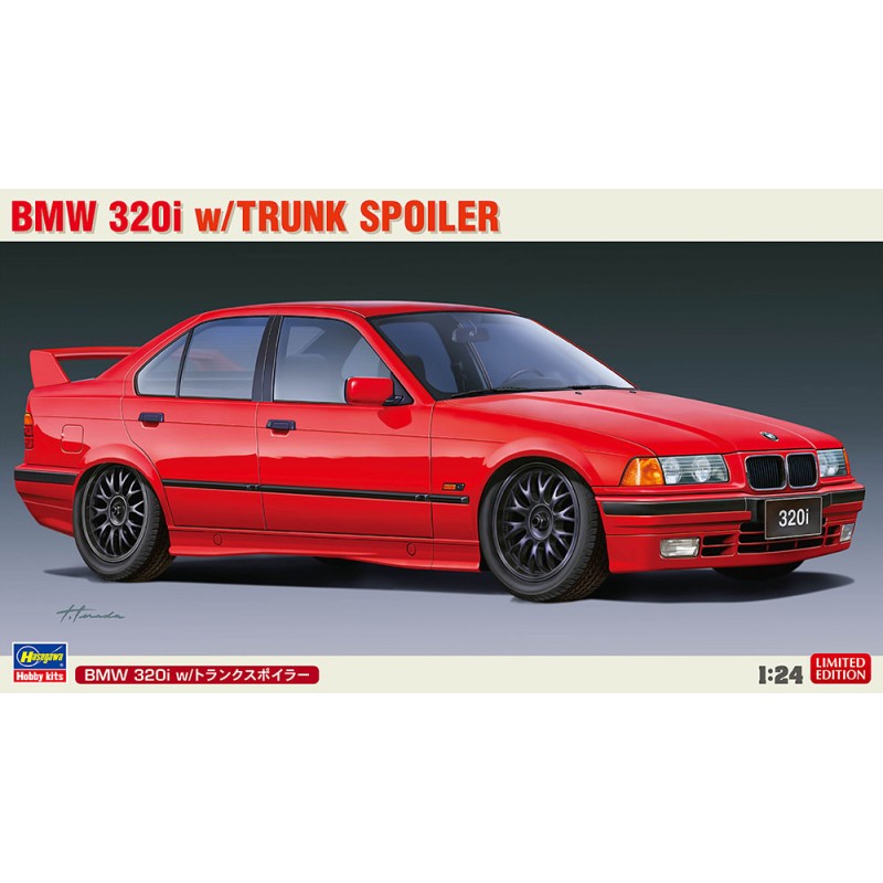 BMW 320i [E36] w/Trunk Spoiler  -  Hasegawa (1/24)