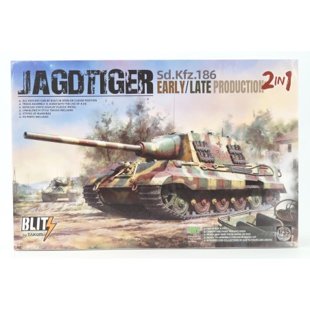 Sd.Kfz.186 Jagdtiger Early/Late Production (2 in 1)  -  Takom (1/35)