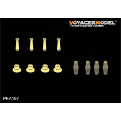 Modern U.S. AFV Antenna Base Set 1 (4 pcs)  -  VoyagerModel (1/35)