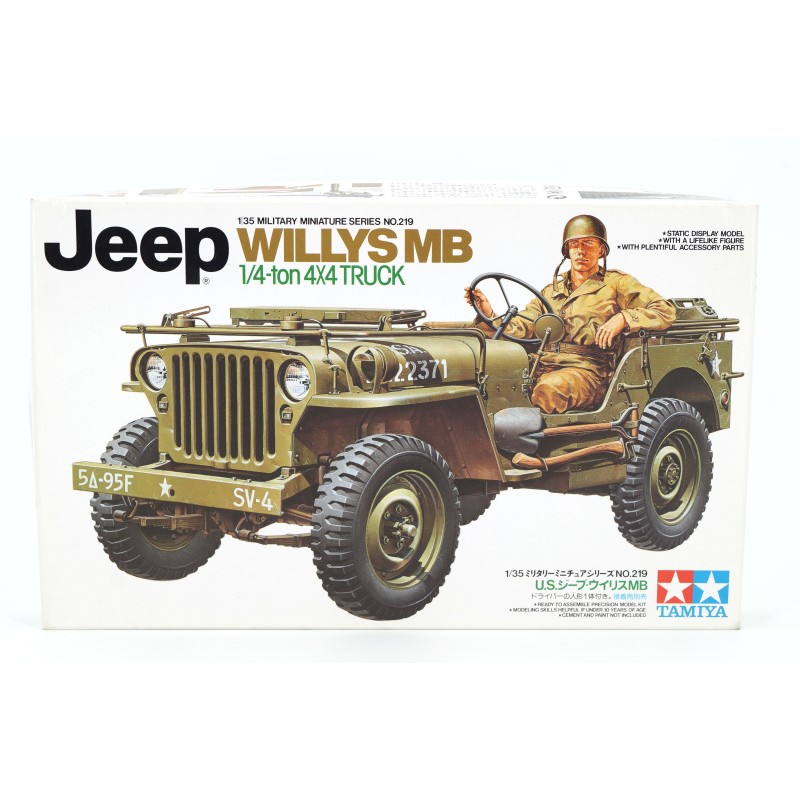 Jeep Willys MB 1/4ton 4X4 Truck  -  Tamiya (1/35)