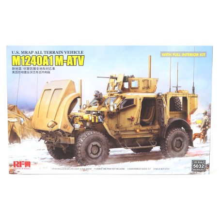 Oshkosh M-ATV MRAP M1240A1 (Full Interior)  -  RFM (1/35)