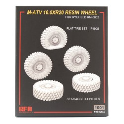 Oshkosh M-ATV 16.0XR20 Resin Wheel (for RFM 5032)  -  RFM (1/35)