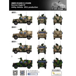 Mowag Eagle IV German Utility Vehicle 2011 Production  -  Vespid Models (1/35)