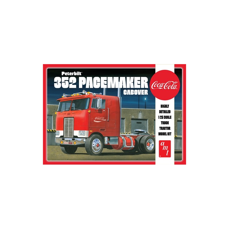 Peterbilt 352 Pacemaker Cabover [Coca.Cola]  -  AMT (1/25)