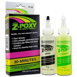 ZAP Pacer Z-poxy 30 minutes Epoxy Resin (118ml) & Hardener (118ml)