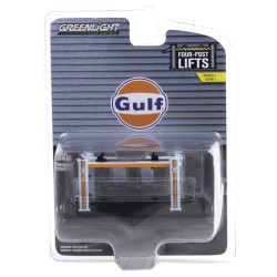 [Four-Post Lift Series 1] Auto Body Shop - Gulf Oil - Greenlight (1/64)