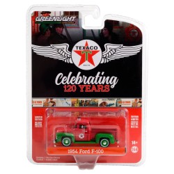 [Anniversary Collection Series 15] 1954 Ford F-100 Texaco Celebrating 120 Years - Greenlight (1/64)