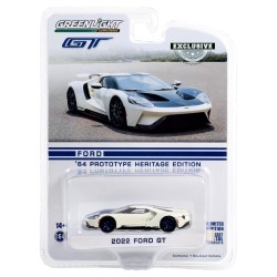 [Hobby Exclusive] 2022 Ford GT ('64 Prototype Heritage Edition) - Greenlight (1/64)