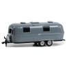 [Hitched Home Series 14] 1971 Airstream Double-Axle Land Yacht Safari Custom (Gray) - Greenlight (1/64)