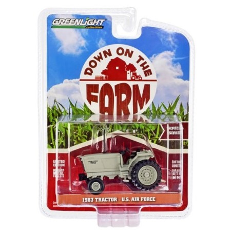 [Down on the Farm Series 6] 1983 Tractor (U.S. Air Force) - Greenlight (1/64)