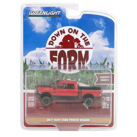 [Down on the Farm Series 8] 2017 Ram Power Wagon  - Greenlight (1/64)