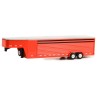 [Hitch & Tow Trailers] 26-Foot Continuous Gooseneck Livestock Trailer (Red) - Greenlight (1/64)