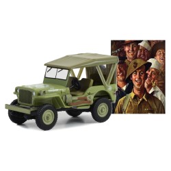 [Norman Rockwell Series 5] 1945 Willys MB Jeep - Greenlight (1/64)