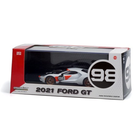 2021 Ford GT n°98 - Heritage Edition  -  Greenlight (1/43)