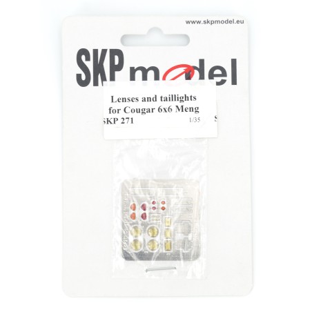 Lenses and Taillights for Cougar 6x6 (for Meng)  -  SKP Model (1/35)