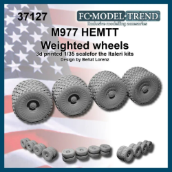 M977 HEMTT Weighted Wheels  -  FC Model Trend (1/35)