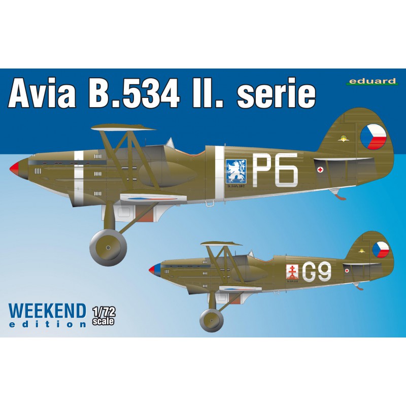 Avia B.534 II. Serie (Weekend Edition)  -  Eduard (1/72)