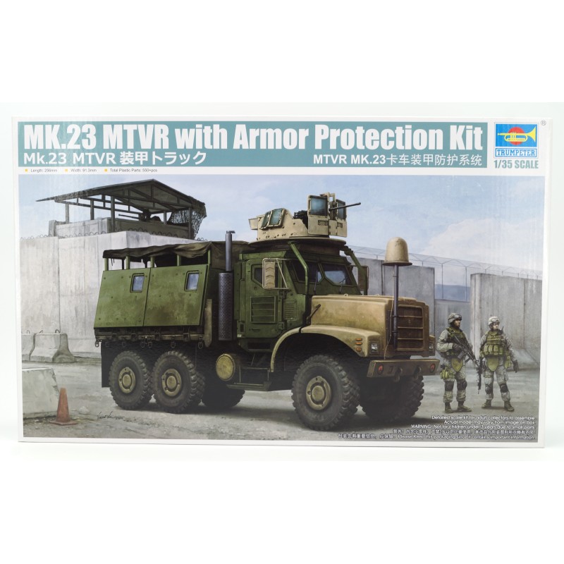 Oshkosh Mk.23 MTVR with Armor Protection Kit  -  Trumpeter (1/35)