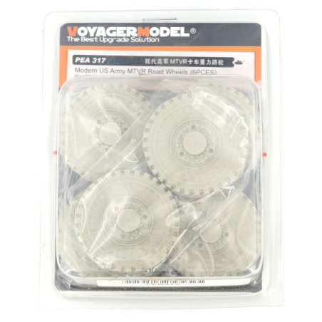 Modern U.S. Army MTVR Road Wheels (6pcs) (For Trumpeter)  -  VoyagerModel (1/35)