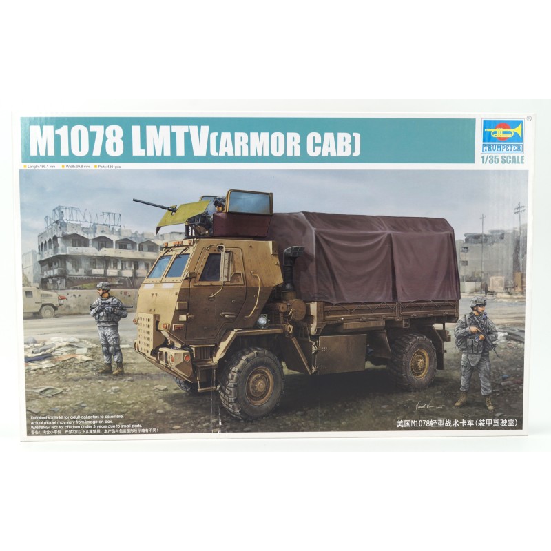 Oshkosh M1078 LMTV (Armor Cab)  -  Trumpeter (1/35)