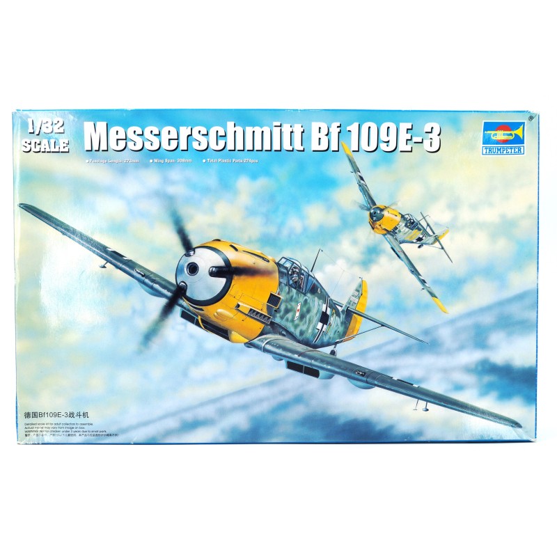 Messerschmitt Bf 109E-3  -  Trumpeter (1/32)
