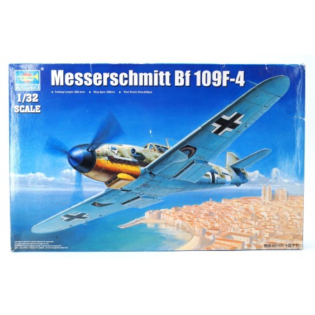 Messerschmitt Bf 109F-4 [+ Cockpit Set Aires]  -  Trumpeter (1/32)