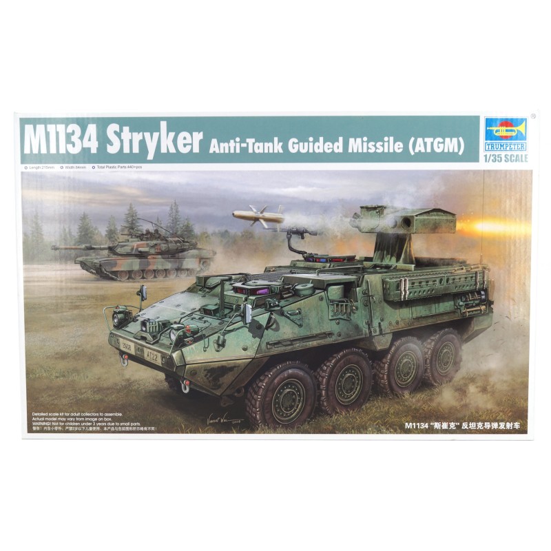 M1134 Stryker ATGM Anti-Tank Guided Missile  -  Trumpeter (1/35)