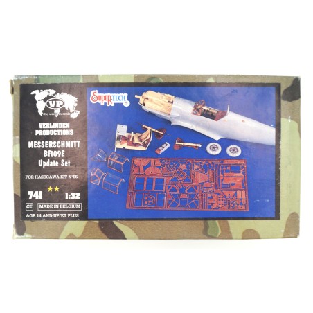 Messerschmitt Bf109E Update Set (for Hasegawa S5)  -  Verlinden (1/32)