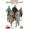 German Civilians 1930-40s. (Resin Heads)  -  MiniArt (1/35)
