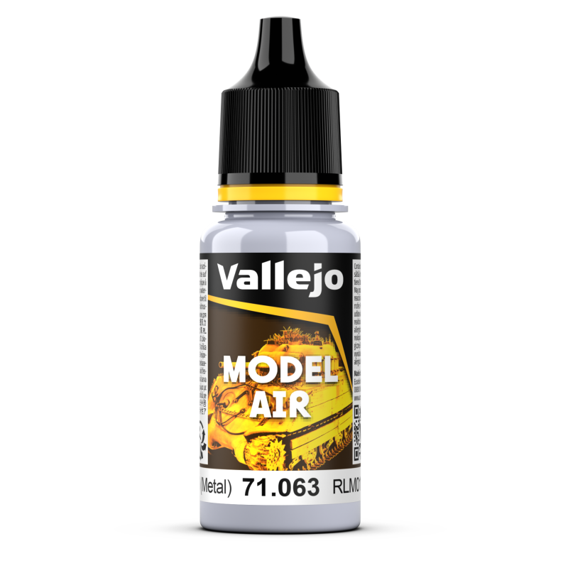 Vallejo Model Air 18ml  -  Silver RLM01