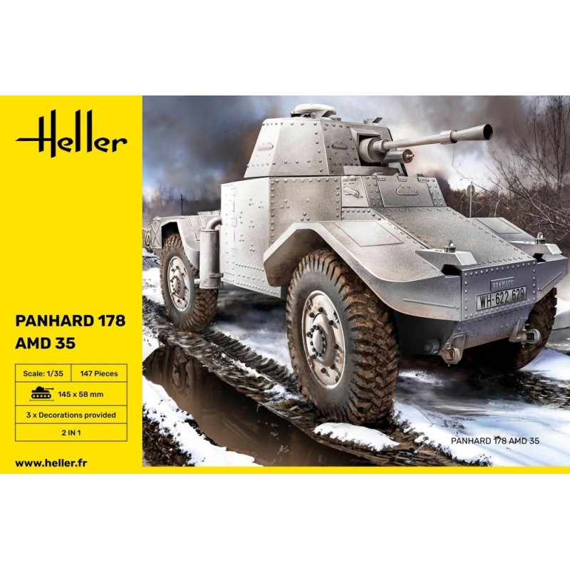 Panhard 178 AMD 35  -  Heller (1/35)