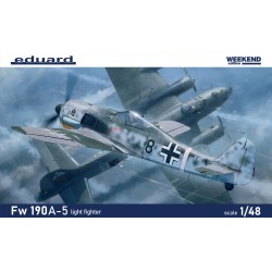 Focke-Wulf Fw 190A-5 Light Fighter  [Weekend Edition]  -  Eduard (1/48)