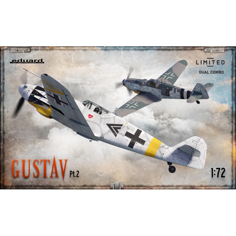 Messerschmitt Bf 109 G6 & G14 Gustav Pt.2 Limited [Dual Combo]  -  Eduard (1/72)