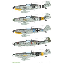 Messerschmitt Bf 109 G6 & G14 Gustav Pt.2 Limited [Dual Combo]  -  Eduard (1/72)