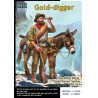 The Wild West. Gold Fever Series Kit No 1 Gold-Digger  -  Master Box (1/35)