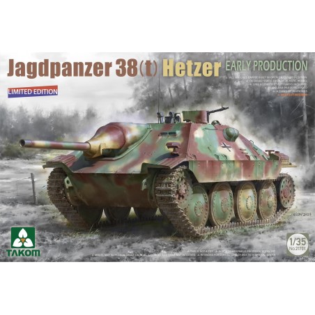 Jagdpanzer 38(t) Hetzer Early Production Limited Edition (Without Interior)  -  Takom (1/35)