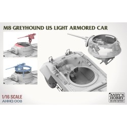 M8 Light Armored Car Greyhound  -  Takom (1/16)