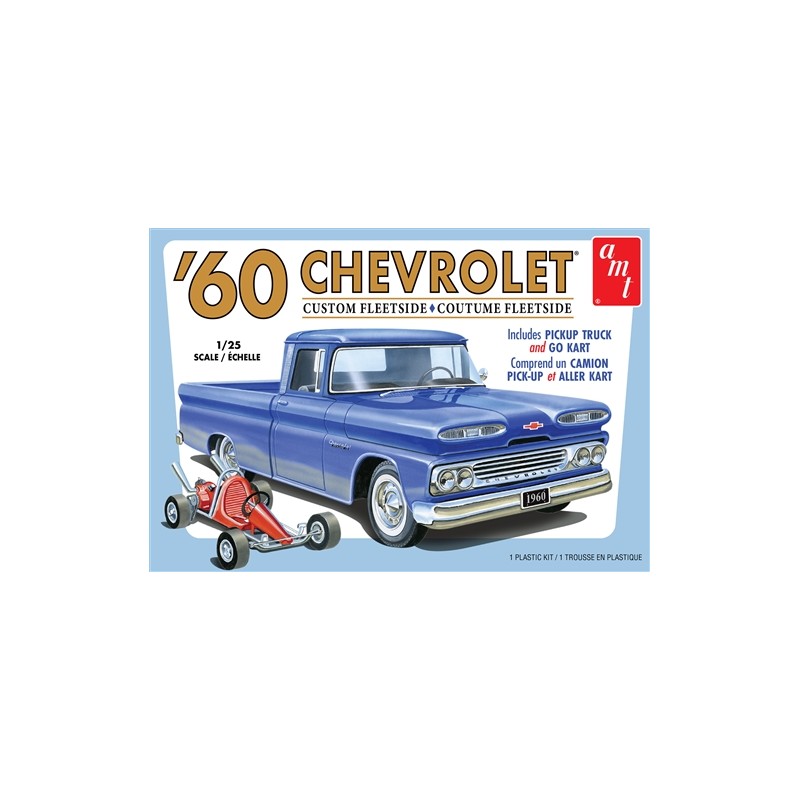 1960 Chevrolet Custom Fleetside  -  AMT (1/25)