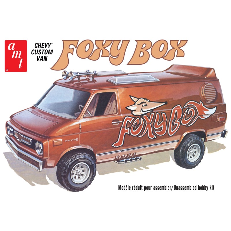 1975 Chevy Van "FOXY BOX"  -  AMT (1/25)