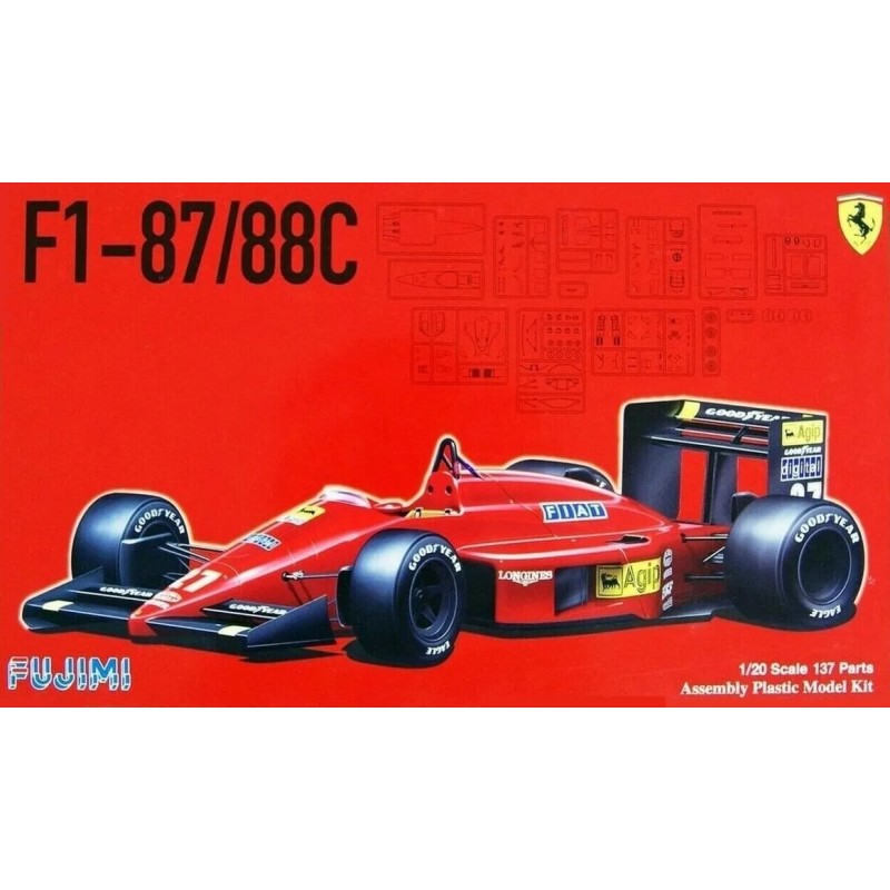 Ferrari F1-87/88C  -  Fujimi (1/20)