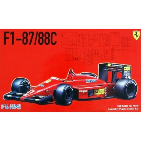 Ferrari F1-87/88C  -  Fujimi (1/20)