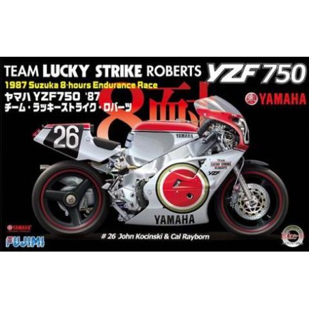 Yamaha YZF750 Team Lucky Strike Roberts 1987  -  Fujimi (1/12)